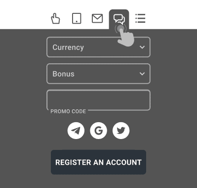Registration via social networks